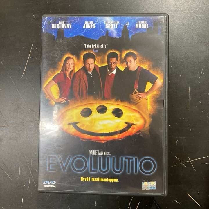 Evoluutio DVD (VG/M-) -komedia/sci-fi-